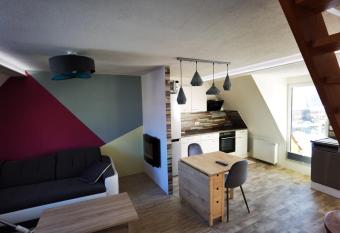 Gem  tliche Dachwohnung mit kleiner oder gro  er Dachterrasse nebeneinander has Balcony rooms