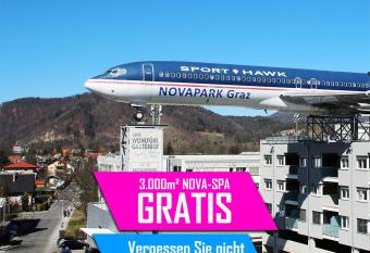 NOVAPARK Flugzeughotel Graz has Balcony rooms
