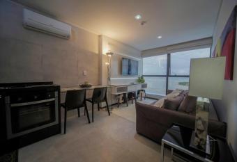 Flat da barra has Balcony rooms