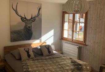 Le Cerf, magnifique studio avec jardin-terrasse et garage has Balcony rooms