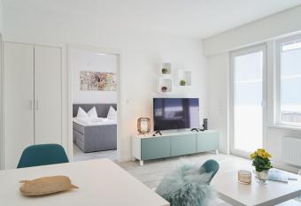 ApartWehr Business&Ferien Apartment T  rkis has Balcony rooms