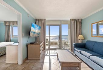 Hosteeva Beachfront Condo With Private Balcony has Balcony rooms