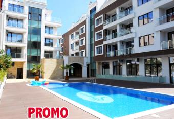 Apartments Stamopolu Lux with pool view has Balcony rooms