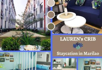 Laurens Crib Staycation in Marilao FREE Parking & WIFI has Balcony rooms