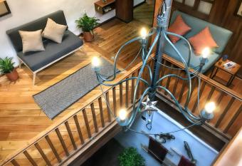   a  as Hostel has Balcony rooms