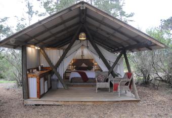 Heritage Glamping, Woodlands tent allows 18 year olds to book a room