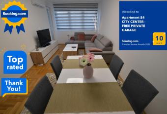 Apartment 54 CITY CENTER - FREE PRIVATE GARAGE has Balcony rooms