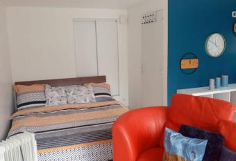 Studio de charme pour concentration et d  tente has Balcony rooms