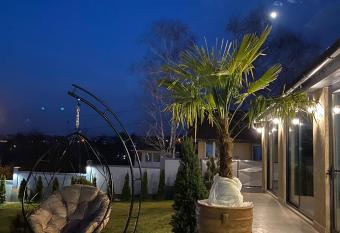 Lux Vila Aleksandar has rooms with a private hot tub