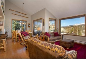 Snowblaze Condos Building C unit 24 has rooms with a private hot tub