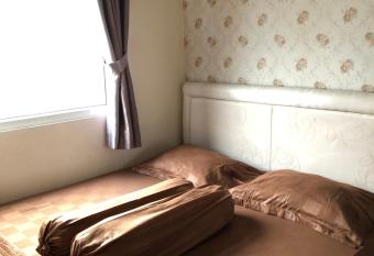 2BR Green Pramuka Apartment has Balcony rooms