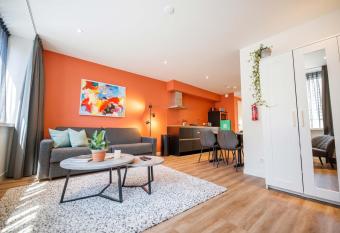 Trendy Design 55m2 Apartment with Balcony has Balcony rooms