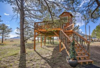 Tree House Studio Mountain Views Ranch Experience allows 18 year olds to book a room