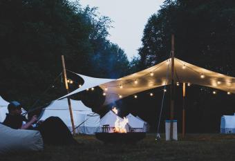 Glamping Camp mit Komfortzelten & Lodges in Losheim am See has Balcony rooms