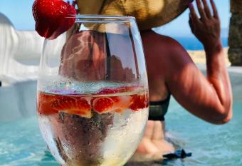 Legendary Suites has rooms with a private hot tub