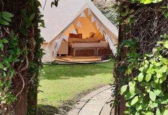 The White Dove Bed and Breakfast and Bell Tents 1 has rooms with a private hot tub