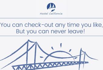 Hostel California has Balcony rooms