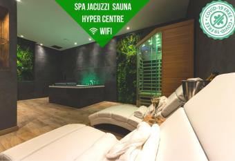 Le SPA & L Alc  ve - Jacuzzi - Sauna - Appart H  tel SPA - Melina & Alfred allows 18 year olds to book a room