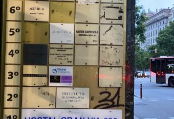 Hostal Granvia 628 allows 18 year olds to book a room