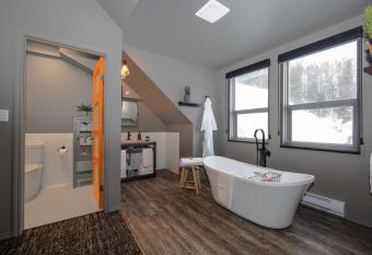 The Larix Hotel has rooms with a private hot tub