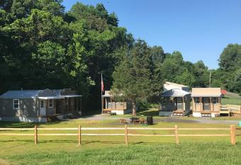 The Outpost has rooms with a private hot tub