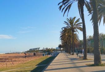 Duplex / Beach 3min/ BCN center 10min/Tren 2min has Balcony rooms