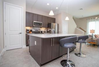 Incredible Brand New Four Bedrooms House with Hot Tub at Villa Domani Resort 0168 has rooms with a private hot tub