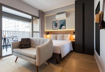 Nomah - Aptos por Temporada nos Jardins has Balcony rooms