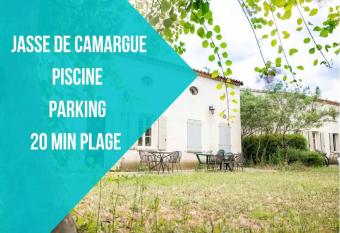 JASSE DE CAMARGUE 619 CLIM 20 MIN PLAGE IDEAL FAMILLE    Gallargues - COH  TECONCIERGERIE La Grande Motte has Balcony rooms