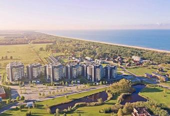 Apartamentai   ventojoje poilsio komplekse    Elija    has Balcony rooms