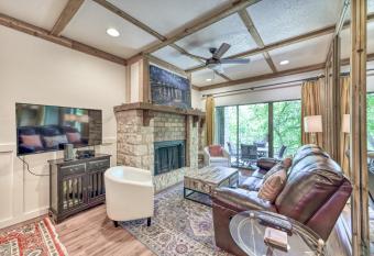 New! Luxurious Riverfront Condo Just 1 Blk to Schlitterbahn! has Balcony rooms