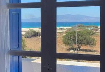 Blue & White Apartment has Balcony rooms