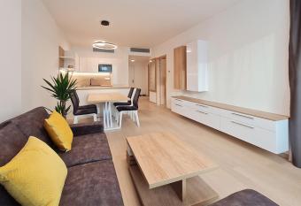 New modern 2 bedrooms apartment in Bratislava has Balcony rooms