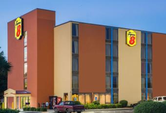 Super 8 by Wyndham Myrtle Beach/Market Common Area has Smoking rooms