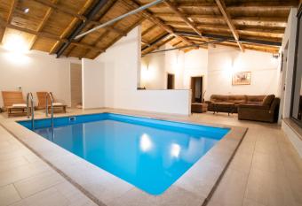 Holiday home Stina/ horseriding holidays has rooms with a private hot tub