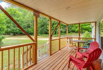 Chandler Hill Base Camp - Enjoy A Nature Getaway in this Rustic Home in the Mountains, 10 minutes from Sunday River Ski Mountain! home has Balcony rooms