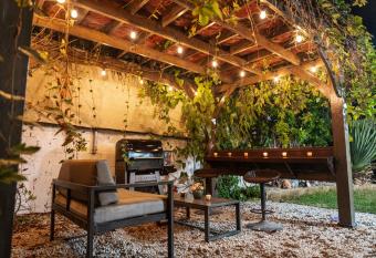 Expansive Paradise with Private Jacuzzi and Tropical Patio has rooms with a private hot tub