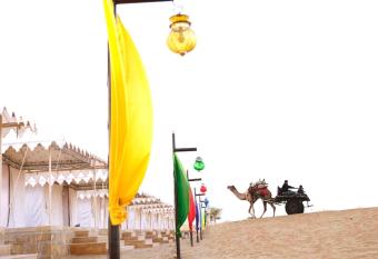 Excellent Desert Safari camp has Balcony rooms