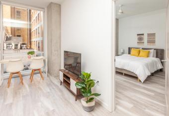 Frontdesk I The Blonde Apts Downtown Cincinnati allows 18 year olds to book a room