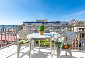 Sunny Seaside Studio has Balcony rooms