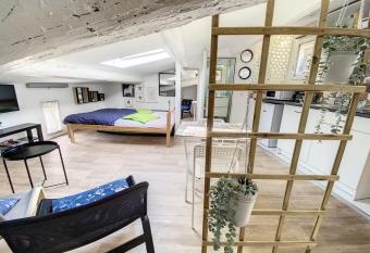 Petit St Louis Studio mansard   atypique climatis   allows 18 year olds to book a room