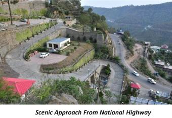 2BHK Furnished Apartment/Near Kasauli/Barog/Luv Fun & Adventure has Balcony rooms