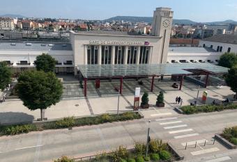 Studio gare sncf has Balcony rooms