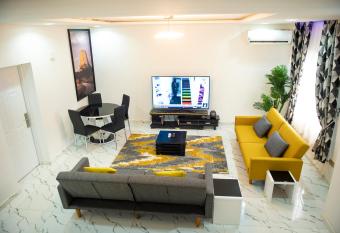 Furnished 3 bedroom Semi-Detached Duplex, House - 24Hrs Elect/WIFI/Security has Balcony rooms