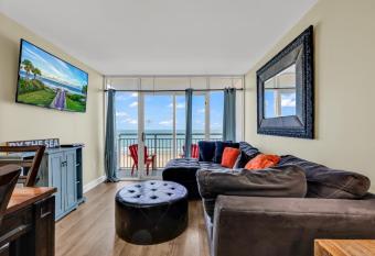 Hosteeva 2-BR Oceanfront Views w Pool Atlantica Towers Condo has Balcony rooms