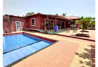 RED FarmHouse 2BHK has Balcony rooms