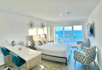 Ocean View Condo overlooking the Caribbean Sea allows 18 year olds to book a room