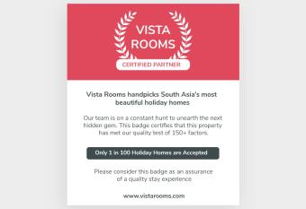 StayVista at Paras Villa allows 18 year olds to book a room