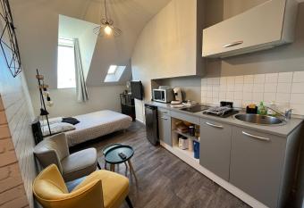 Charmant studio centre ville au calme avec wifi et parking possible allows 18 year olds to book a room