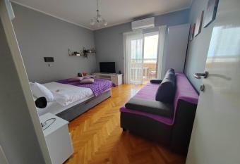 Harmony place Apartment in Barbat with sea view has Balcony rooms